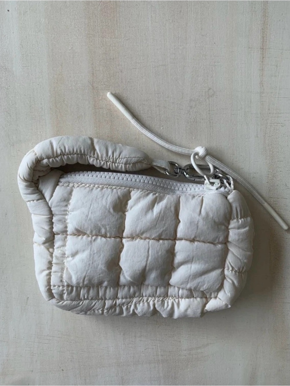 Quilted Mini Puffer Wristlet